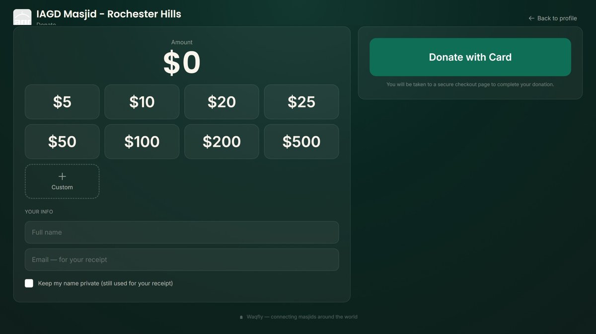 Donation Kiosk
