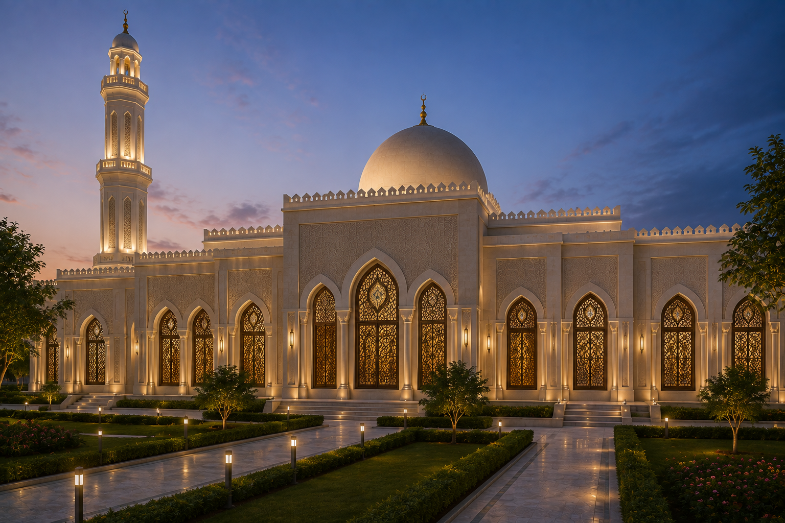 Back side of the Masjid