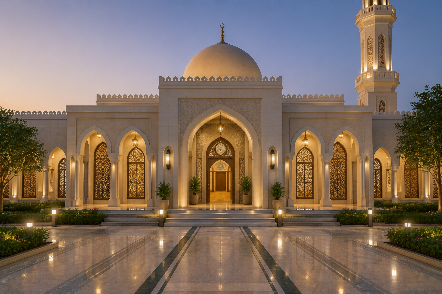 Front of the Masjid